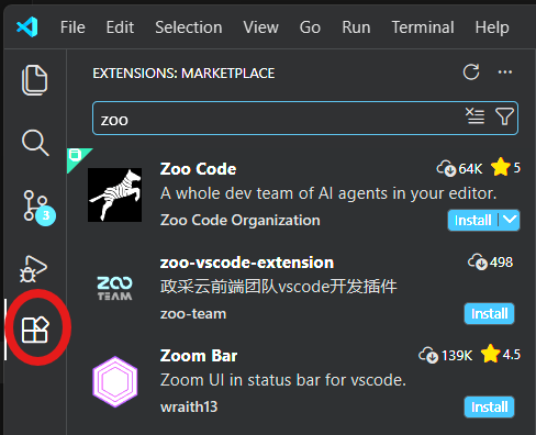 Zoo Code Extension